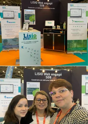 Equipe LISIO au congrès des HLM à Lyon